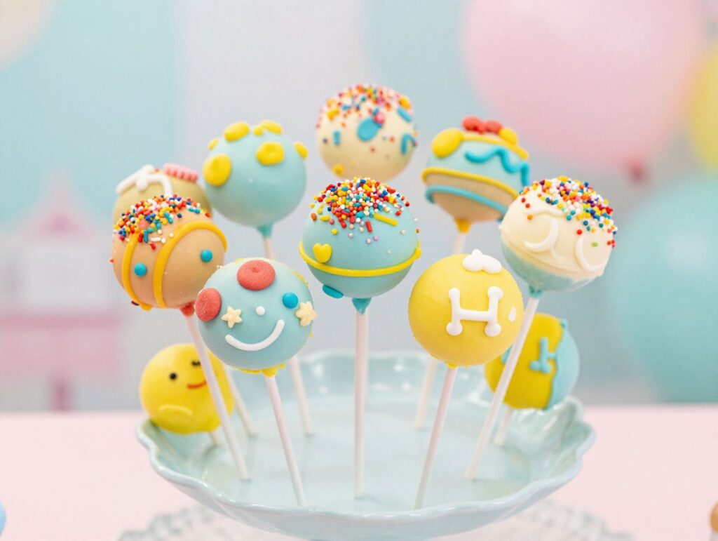 cake pop ideas for baby shower