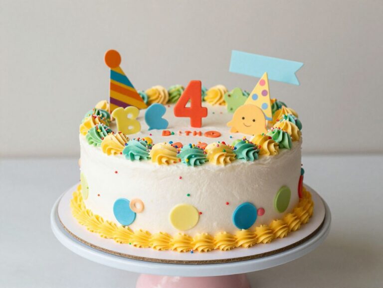 how to decorate a birthday cake for beginners