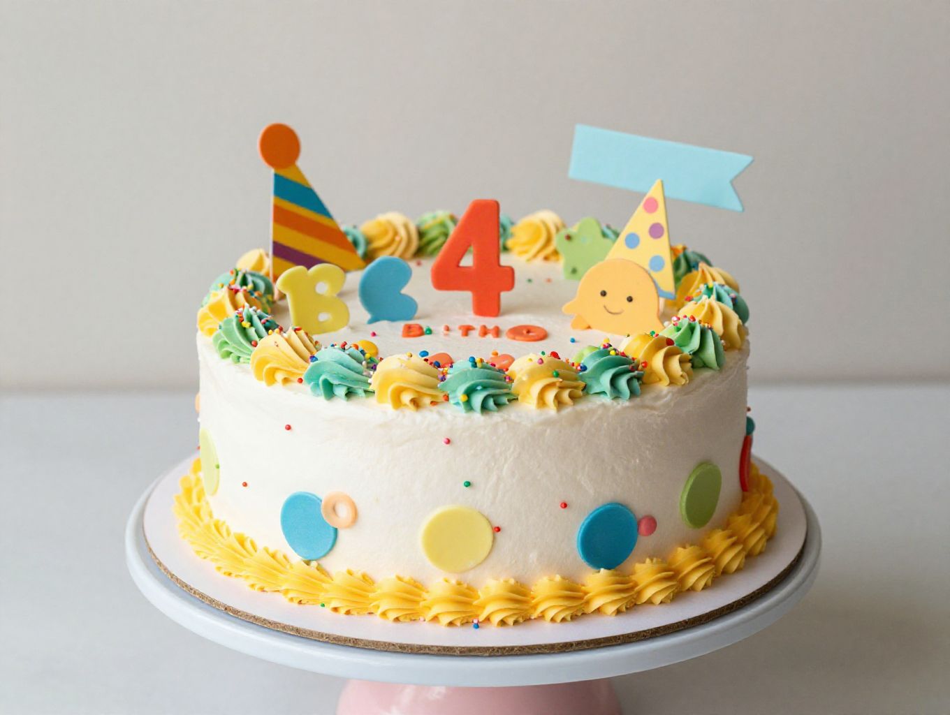 how to decorate a birthday cake for beginners