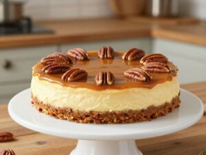 carmel pecan cheesecake recipe