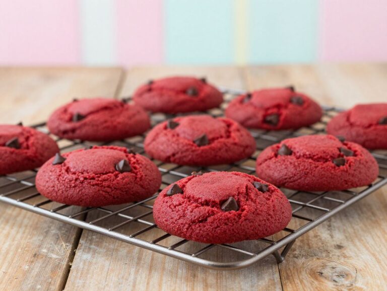 how to make red velvet cookies out of cake mix