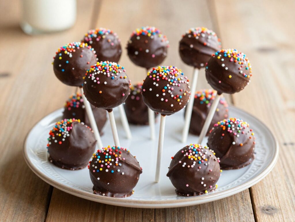 frosted cake pops