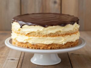 boston cream cake