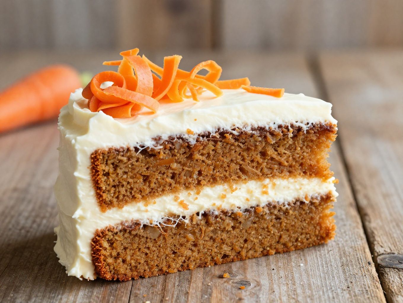 how to decorate a carrot cake